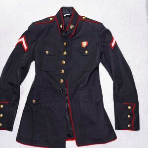 USMC Marine Corps‎ Enlisted Dress Blues Blouse Jacket 38L